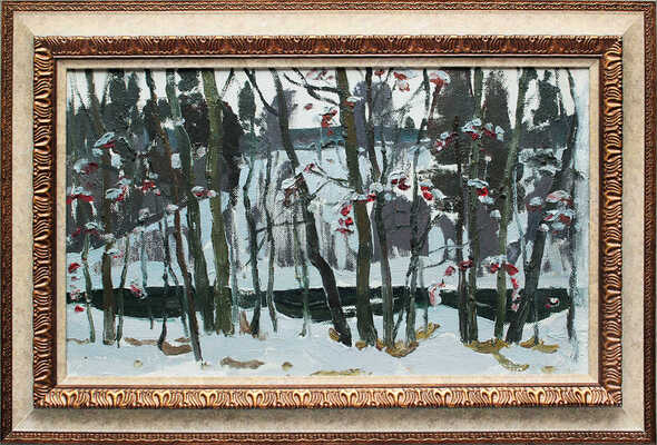 Сафонов Вениамин Алексеевич. Зима. "Академичка"